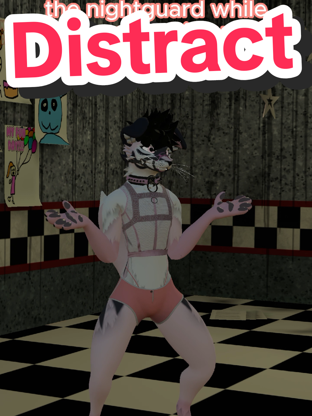 Distracting the Night Guard :blush: #gay #furry #vrc #furryfandom #vrchatmemes #vrchatcommunity #vrchatfurry #vrchatfunny #vrchatcomedy #vrchat #fullbodytracking 