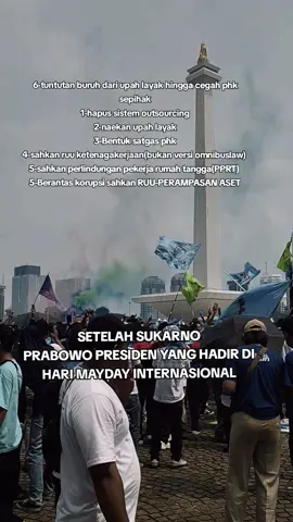 menyala pa pranowo#president #Ri #mayday #jakarta #monas #buruhpabrik #buruh #buruhtani #2025 