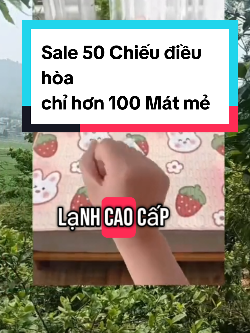 Chiếu Điều Hòa Thun Lạnh  #ChiếuĐiềuHòaThunLạnh #ChiếuMátMùaHè #ChiếuChunCài4Góc #ChiếuKhôngMùiThoángMát #ĐồNgủXịnGiáRẻ #SaleChiếuĐiềuHòa