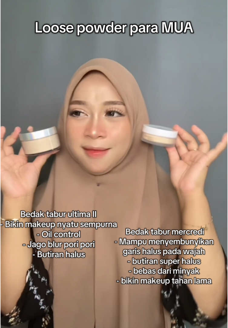 Kalau masih ada yang bertanya bagusan mana, semuanya bagus say #loosepowder #loosepowderultimaii #loosepowdermercredi #rekomendasiloosepowder 