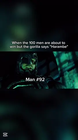 We are the villians😭 #100menvs1gorrila #gorilla #manvsgorilla 