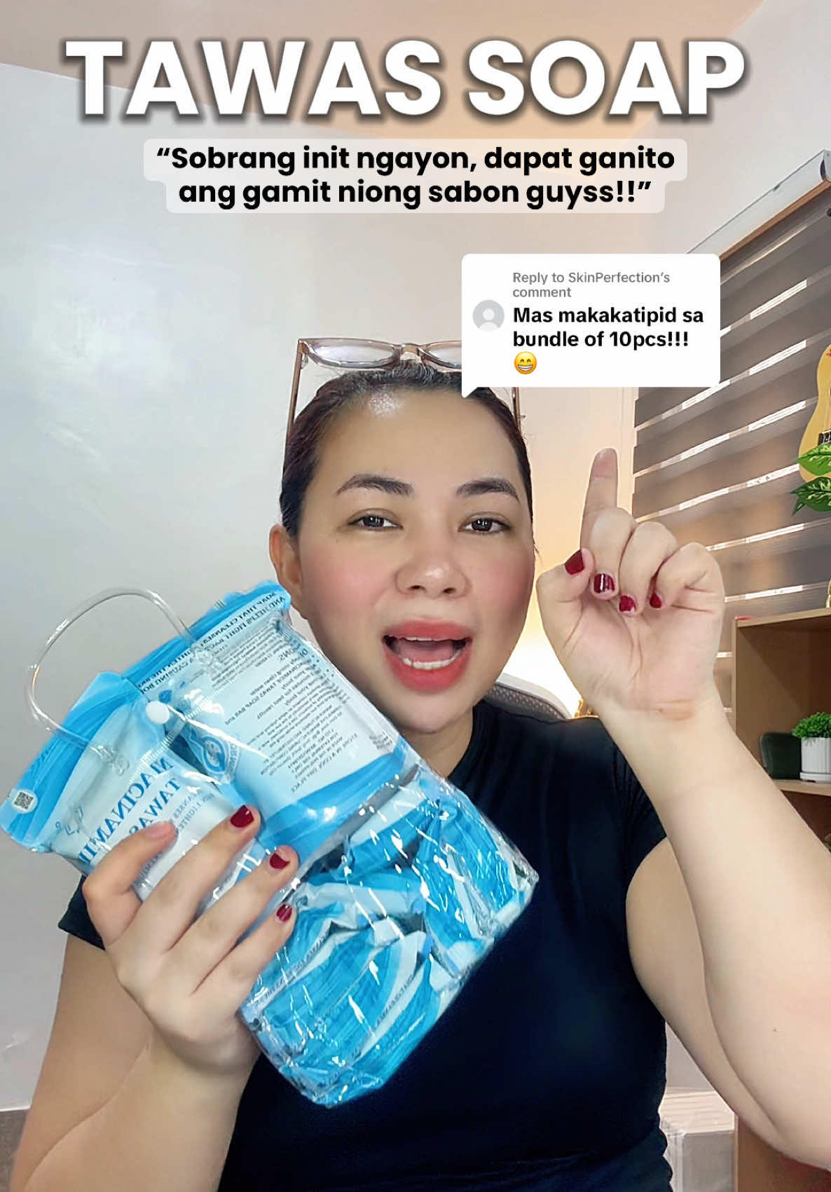 Replying to @SkinPerfection  NIACINAMIDE TAWAS SOAP #fyp #fypシ゚ #tawassoap 