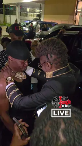 Capturing moments like this ❤️ Beenie Man reaches out to Shabba Ranks backstage following Shabba's performance at St. Thomas Carnival Village 2025 - Night 4 