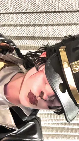 selling like all my cosplays on depop tomorrow so check that out same tag as here #jotaro #jotarokujo #jjba #jojosbizarreadventure #jjbapart3 