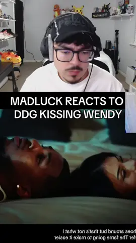 MADLUCK REACTS TO DDG KISSING WENDY #ddg #wendyortiz #madluckisdead #reaction 