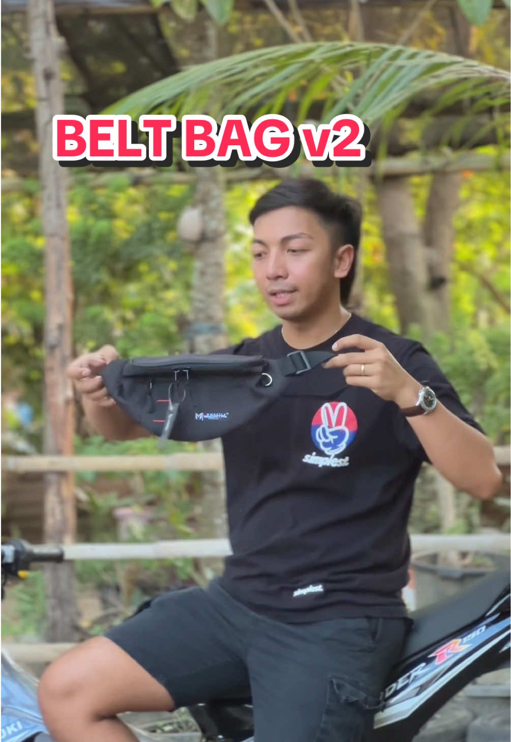 Pang everyday bag sa motor
