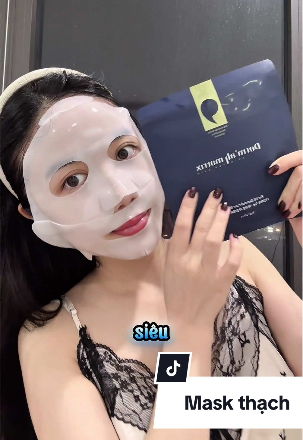 🏝️Hè này dùng mask thạch thì bao mê chữ ê kéo dàiii😚 #lamdep #tiplamdep #routine #skincare #mask #matna #trangda 