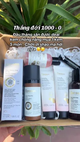 #cocoonvietnam #kemchongnang #skincare #thuysansale68 #xuhuongtiktok 
