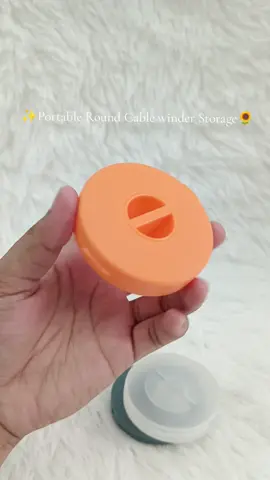 Portable Cable Storage Box round Rotatable Cable Organizer Earphone Winder Charging Cable Fixed #cablestorage #storage #winder #rotatable #oraganizer #cable #foryou #fyppppppppppppppppppppppp #foryou 