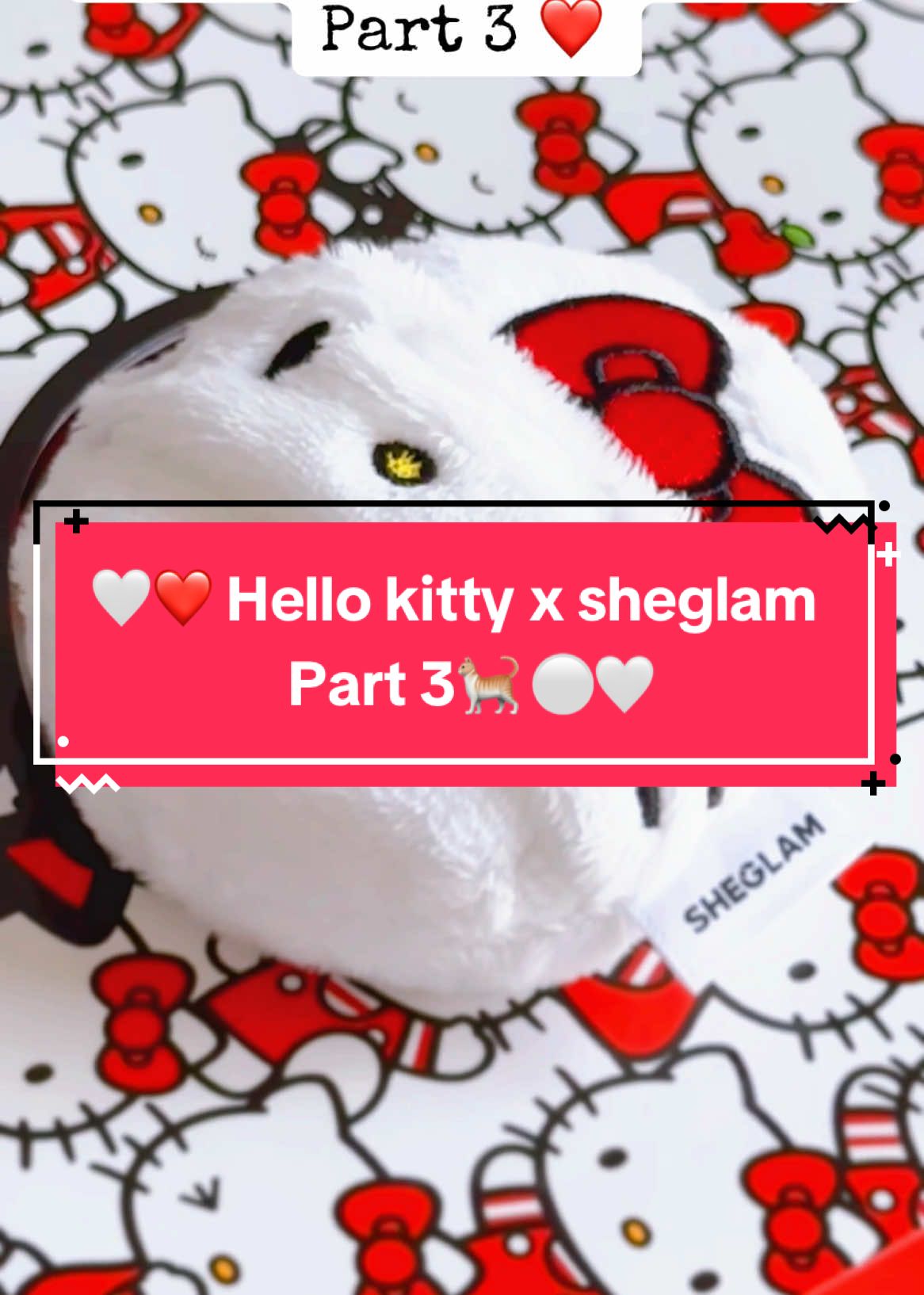 Hello kitty x sheglam ❤️ Part 3 … my favorite part  #شيقلام #makeuplook #sheglam #riyadh #vibes #haul #pretty #cute h Makeuphaul #drugstoremakeup #hellokittycollection #makeupcollaboration #collab #ميكب #شي_ان #صيدلية #watson #red #❤️ #limitededition #كيوت #ميكب #جمال #beauty #beatbox #beautiful #fyp #viral #explore 