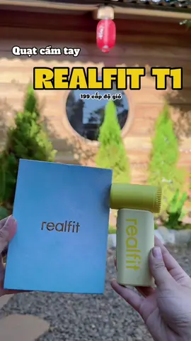 Quạt gì đâu xinh quá mấy bà 🎀🎀 #realfitt1 #unbox #review #viral #quatmini 