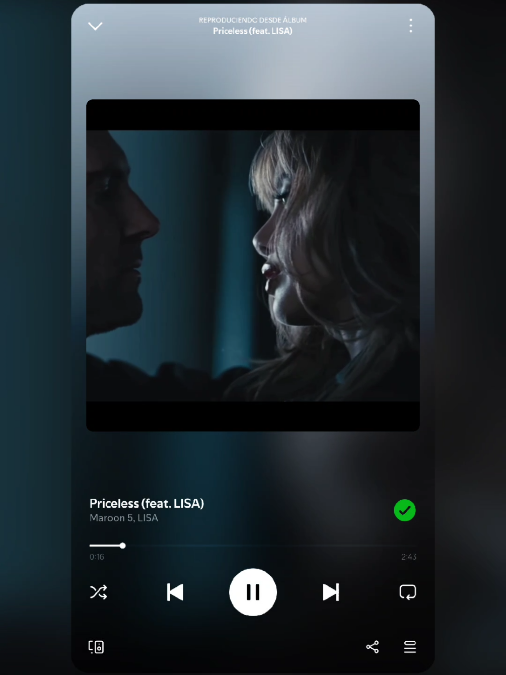 Priceless - Maroon 5 (feat. LISA)  #Maroon5​ #LISA​ #M5​ #lisa #lisablackpink #fyp #blink 