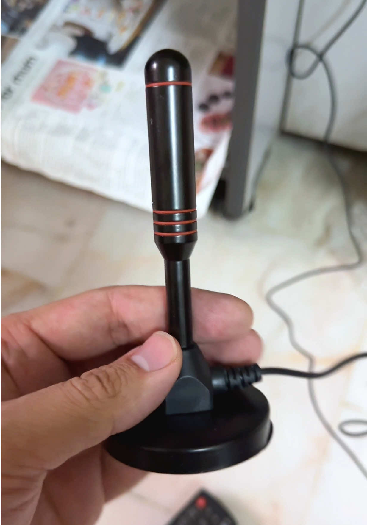 Digital TV Antenna-DVBT2 Portable Indoor Outdoor TV Antenna Omnidirectional Receiving-Support 4K 1080P TV Cable Magnet #digitaltvantenna #tvantenna #antennatv #dvbt2 #indoorantenna 