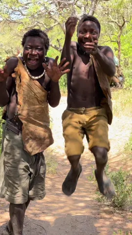 Chaaba & Dudukwe Funny Bush Moments — Hadzabe Tribe Comedy, Wild Life & Culture!🤩🔥