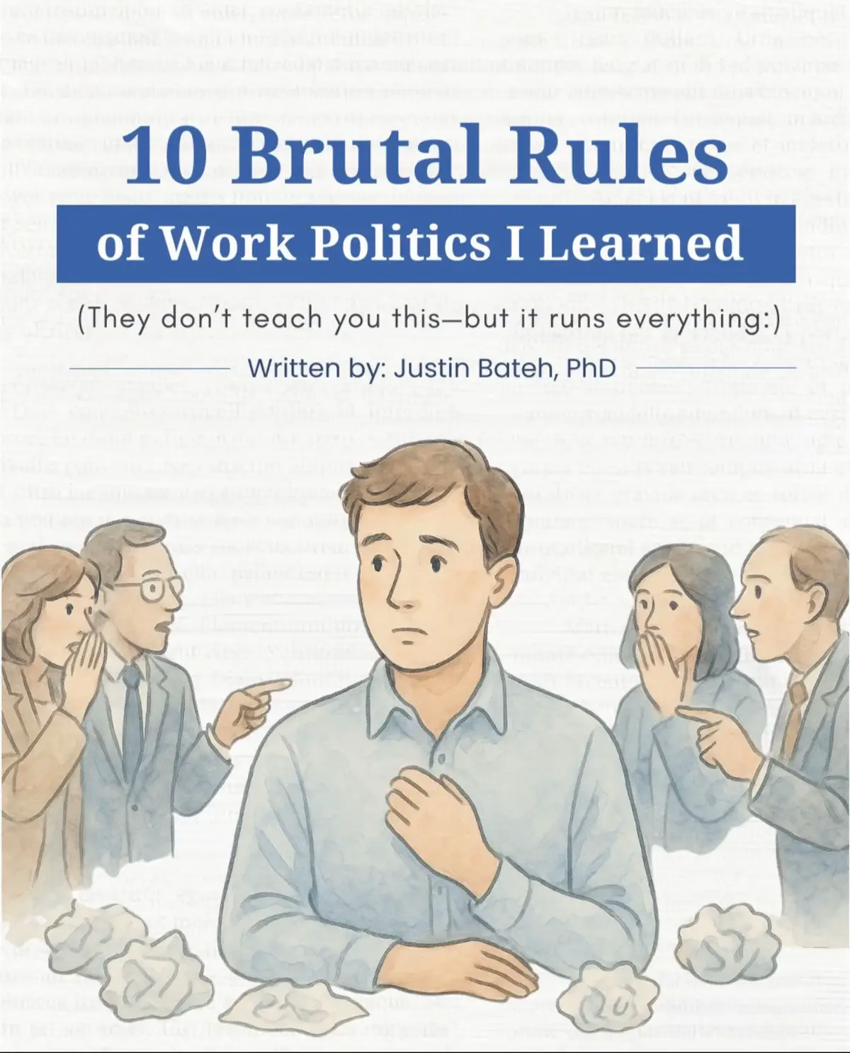 Before joining a company—or even while you’re in one—it’s wise to understand office politics. It helps you navigate the workplace more carefully and protect your peace.