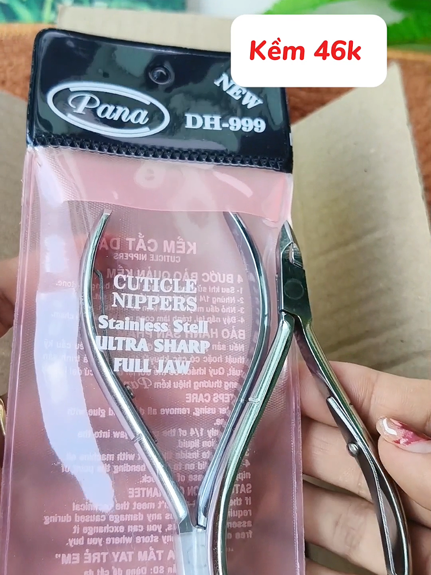 kềm bán nguyệt  kềm nhặt da ngọt bén chỉ 46k #xuhuong #thịnhhanhtiktok #kem #kemnhatda #bongthithien87 