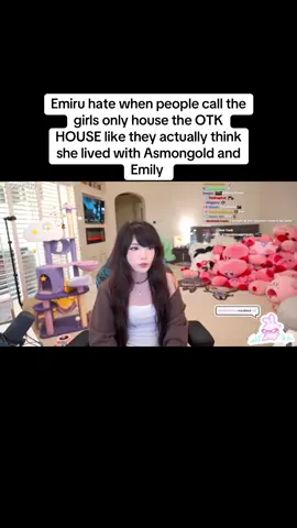 Emiru hate when people call the girls only house the OTK HOUSE like they actually think she lived with Asmongold and Emily #emiru #emiruclips #emirutwitch #twitchclips #twitchstreamer 