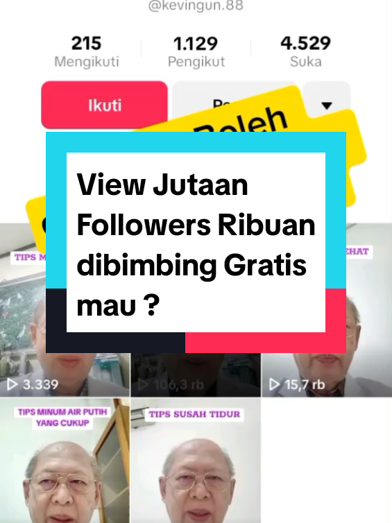 Tau gak sih,ternyata ngomong depan HP cuma 1-2 menit aja bisa berdampak untuk orang lain lho. Bagiin donk ilmu yg kita punya biar bermanfaat untuk orang lain. Dibimbing Gratis mau ?