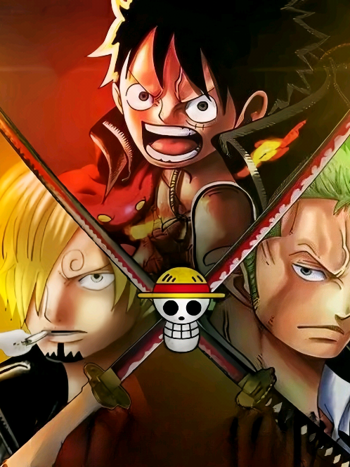 Trio monster #luffy #zoro #sanji #onepiece #onepieceedit #animeedit 