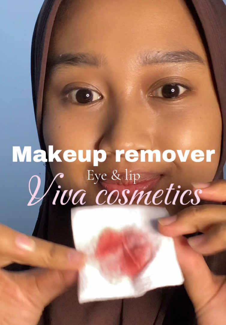 Cuma butuh 1 produk untuk bersihin mata & bibir tanpa perih! @Viva Cosmetics  #vivacosmetics #makeupremover #cleansingwater #eyeandlipremover 