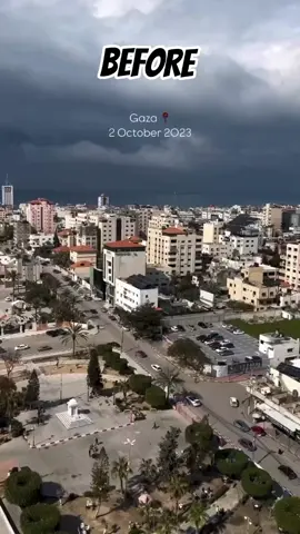 Before after Gaza Palestina.... #gaza #before #after #palestina 