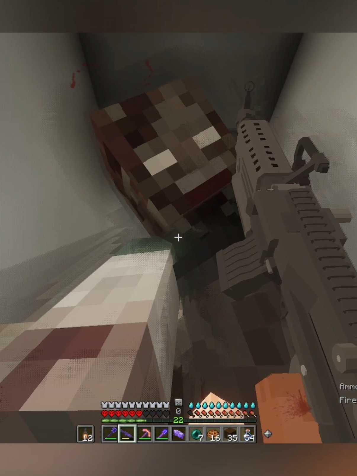 big Zombie Horde #Minecraft 