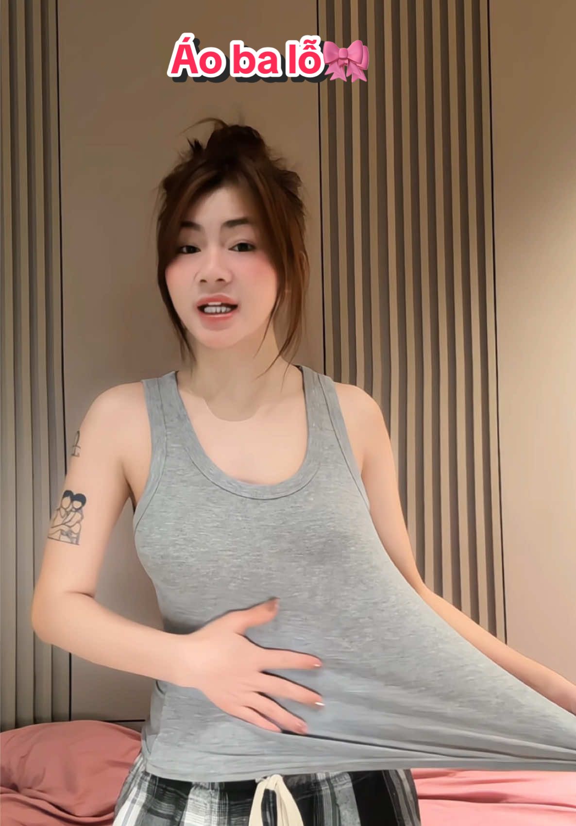 Mẫu áo ba lỗ nữ kiểu xinh ý nhưng nó đang giá hợp lý thì thôi mình tranh thủ đi nhỉ #áo #xh #aobalo #aonu #fashion #thoitrang #thoitrangnu 