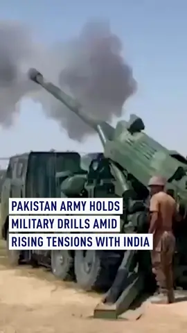 Pakistan holds military drill amid rising tension with India. Pakistan’s army chief, General Syed Asim Munir, visited the Tilla Field Firing Ranges to observe military exercises. The drill comes amid rising tensions with India following a militant attack in Kashmir's Pahalgam area last week, in which Islamist gunmen reportedly killed at least 26 people. Pakistan has denied involvement and called for an independent investigation. #Pakistan #India #Kashmir #IndiaPakistan