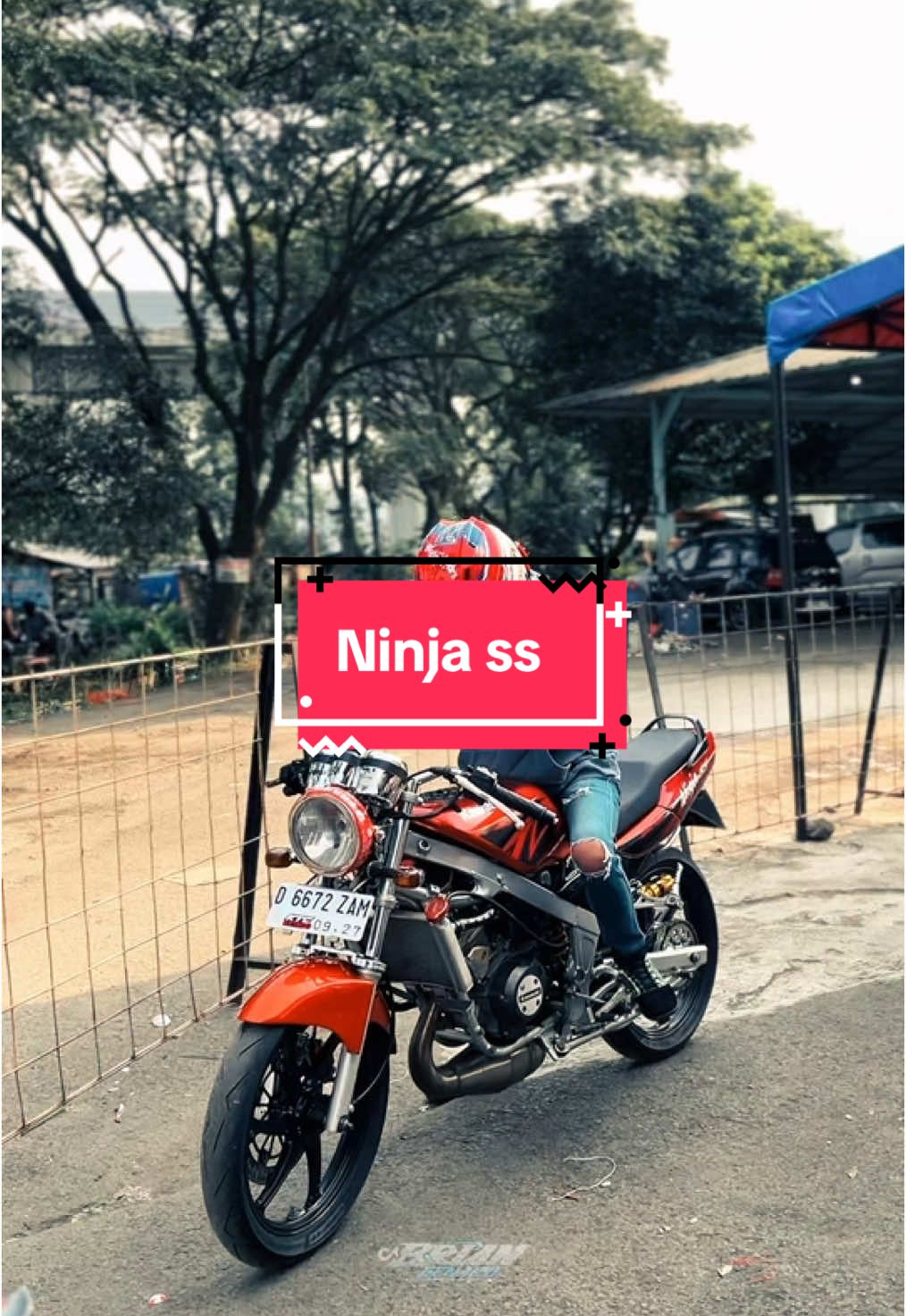 Kawasaki ninja 🏁 #ninja #kawasaki #kawasakininja #2tak #2taklovers #2takmenolakpunah #dragbike #dragbikeindonesia #balapmotorindonesia #balapmotor #otomotif #fypシ゚ 