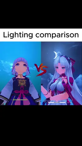 Which one has better lighting? Genshin or WuWa? #wuwa #wutheringwaves #GenshinImpact #genshin 