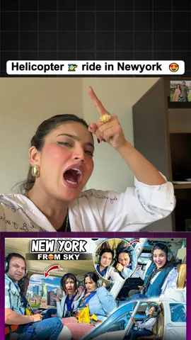 Helicopter 🚁 ride in Newyork 😍 | Day 6 #sistrology #iqrakanwal #helicopter #ride #newyorkcity #america #tour #day6 #sistrology💞✌🏻 #dailyvlogs #fyp #fyp_viral_tiktok #fyptrending #pleaseunfrezzemyaccount #pleaseviralthisvideo🙏🙏please