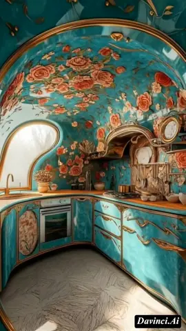 Aimeriez vous ce style de cuisine ? #fyp #decoration #cuisine #design 
