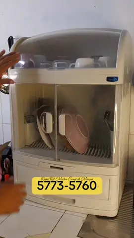 Rovega Covered Plate Holder from Indonesia #kitchen #plate #clean #tidy #hygiene #mauritius🇲🇺 