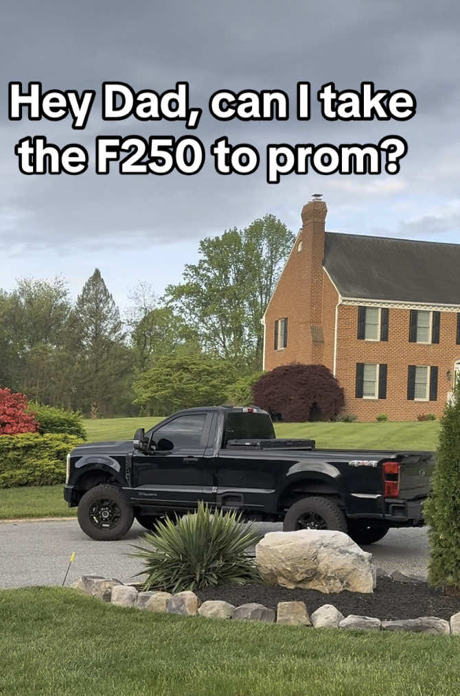Someone cutting onions?🥹 #lawntok #dadtok #dad #prom #dads #trucktok #trucks #f250 #f250superduty #son 