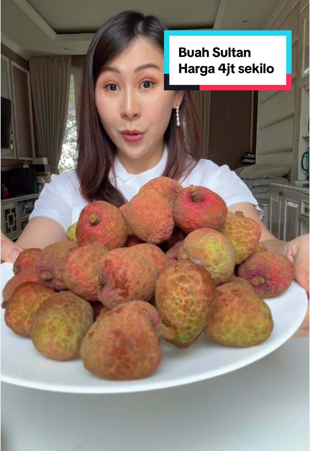 Buah sultan 1kg harganya 4jt ….. gimana rasanya sih  #sibungbung #mukbang #kulinerviral #reviewmakanan 