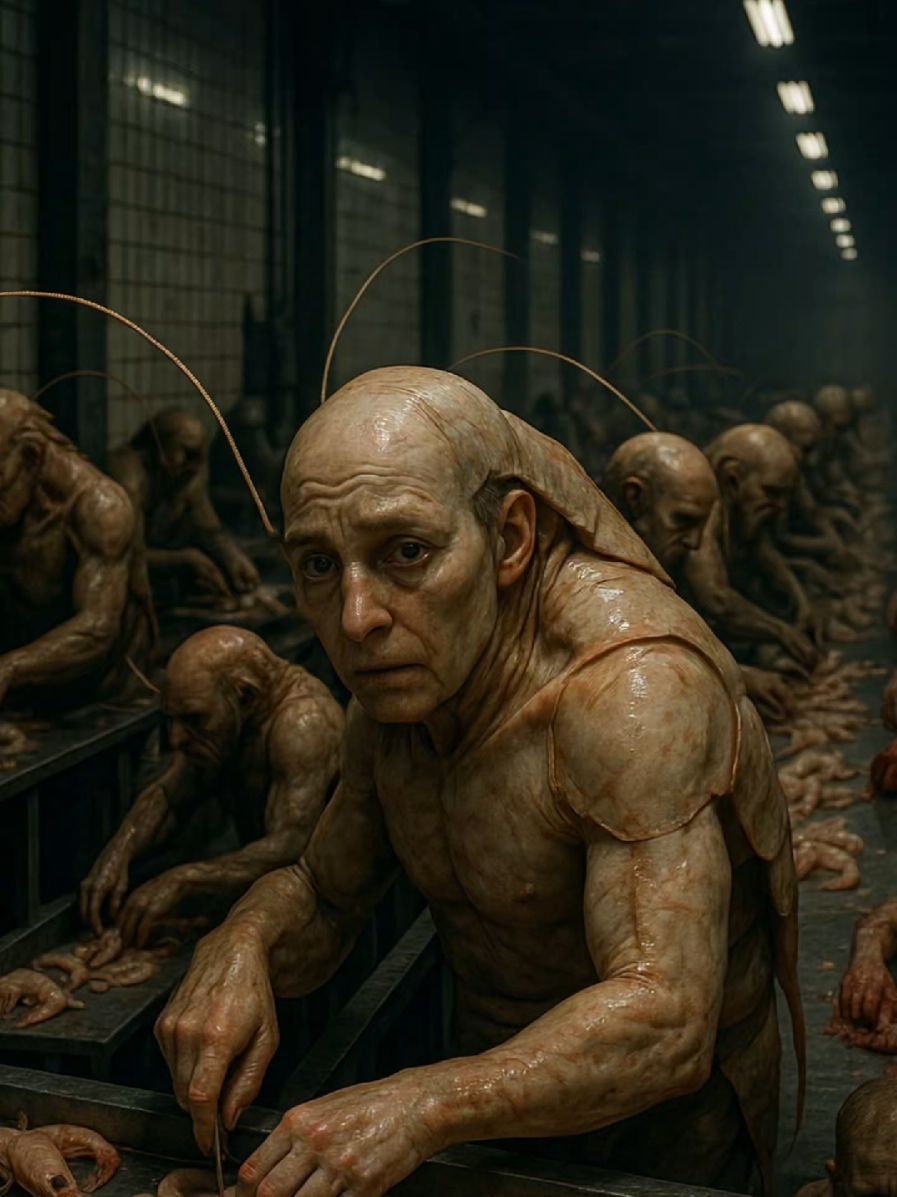 🦐 • Busywork  #aiart #aiartwork #aivideo #surreal #surrealart 