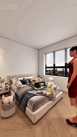 Tiny Bedroom Transformation From Chaos To Cozy #shorts  #bedroomdesign #homedesign #design #decor #galvanizedsteel #makeitviral #homedecor