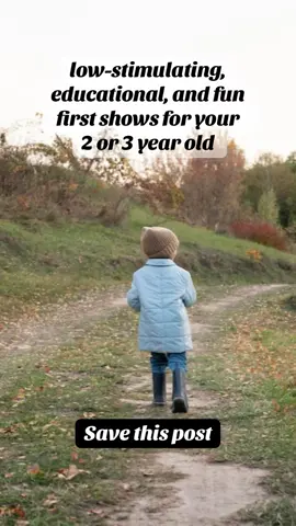 low-stimulating, educational, and fun first screentime shows for your 2 or 3 year old #toddlershows #lowstimulatingshows #toddlerscreentime #screentime  #toddlertok #motherhood #toddlertips #msrachel #danieltiger #bluey #numberblocks #parenting 