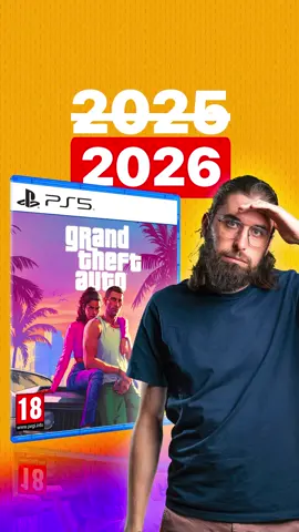 GTA 6: DATE DE SORTIE À 2026 😭 #GTA6 #gta #rockstar #gaming #jeuxvideo