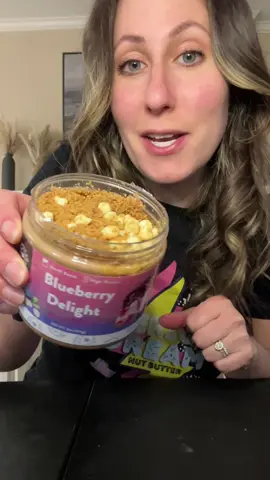 Ready for a taste of blueberry heaven? 🫐✨ Listen to what one of our ambassadors has to say about our Blueberry Delight and let this dreamy combo of creamy peanut butter and juicy blueberry flavor take your taste buds on a wild ride! 😍🍯  #ADNB #BlueberryDelight #NutButterMagic #TasteTheDream