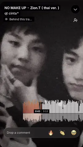 NO MAKE UP - Zion.T ( thai ver ) #soundcloud #song #fyp 
