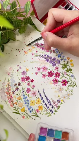 Cái sound này cuốn gì đâu 😅 #art #giayvemaunuoc #maunuoc #acrylicpainting #trending 