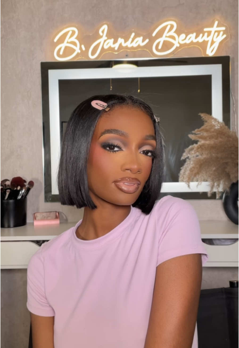 Soft but a full glam moment 😍 #fyp #makeuptutorial #fypシ゚viral #chicagomua 