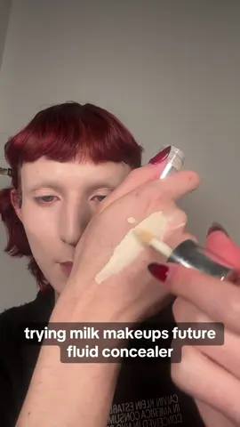 i can always trust @milkmakeup to come out with a bomb shade range #subversivebeauty #milkmakeup #concealer #makeup #paleskin #baseroutine #creativemakeup #makeupinspo #makeuphacks #makeupartist 
