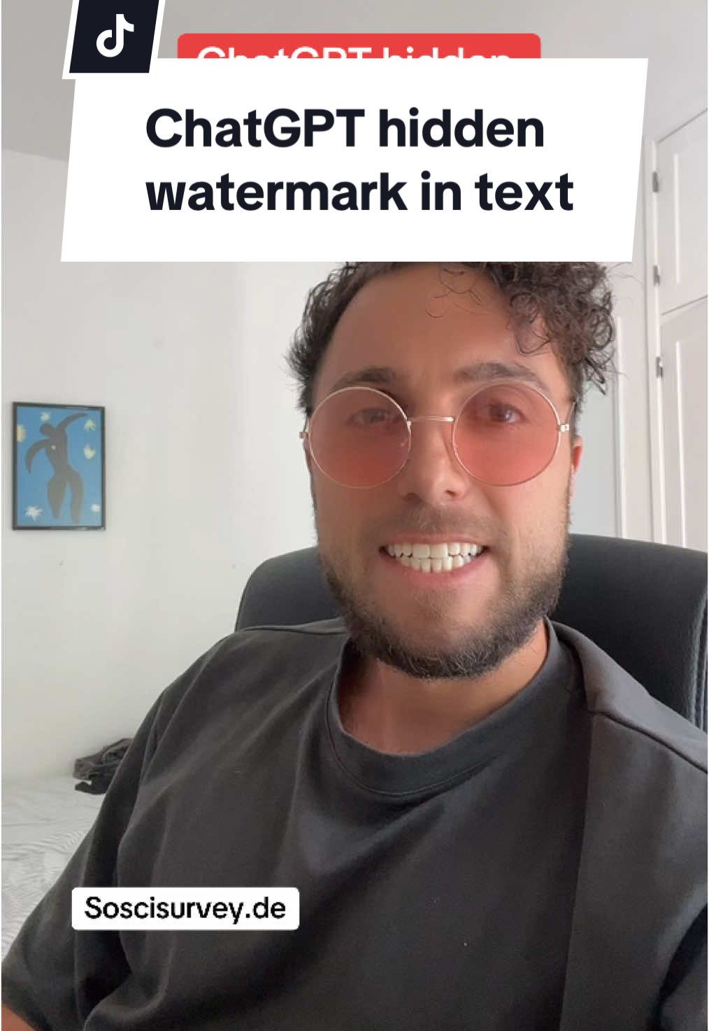 ChatGPT hidden watermark  #ai #aiautomaionagency #aitools #chatgpt #aiagency #aichatbot #saas #microsaas #aiagent #aiinfluencer #aitrends #buildinpublic 
