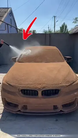 Dad Transformed 😲 This Dirty Car Into Brand New 😱✨️ | #shorts #ytshorts #shortvideo 