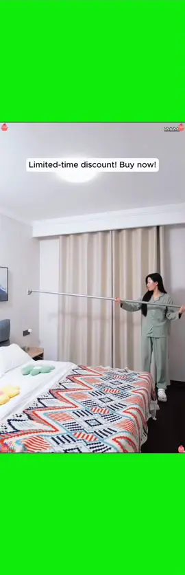 No -Drilling Telescopic Rod, Adjustable Curtain Rod #No-Drilling Telescopic Curtain Rod #Telescopic Clothes Drying Rod #No - Drilling Telescopic Clothes Drying Rod #Balcony Clothes Drying Rod #Telescopic Curtain Rod#tiktok#TikTokShop#fyp 