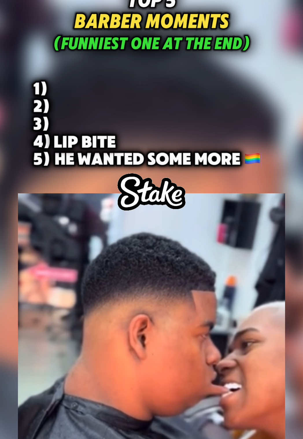 Top 5 barber Moments! #top5 #ranking #barber #barberfunny #barbermoments #barberlipprank 