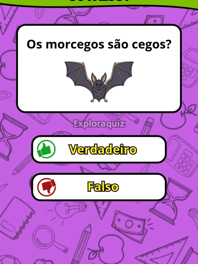 Você consegue gabaritar nesse quiz? Verdadeiro ou Falso #quiz #verdadeirooufalso #perguntas #divertido 