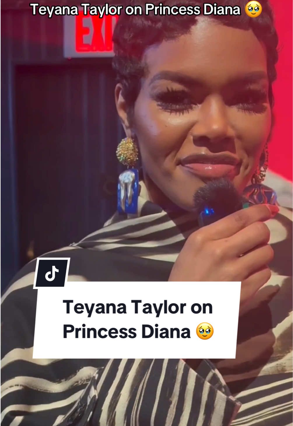 Teyana Taylor speaks for all of us when she talks about Princess Diana 🥹❤️ #teyanataylor #princessdiana 